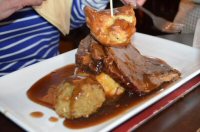A Flock Sunday Lunch At The Three Horseshoes, Clay Cross