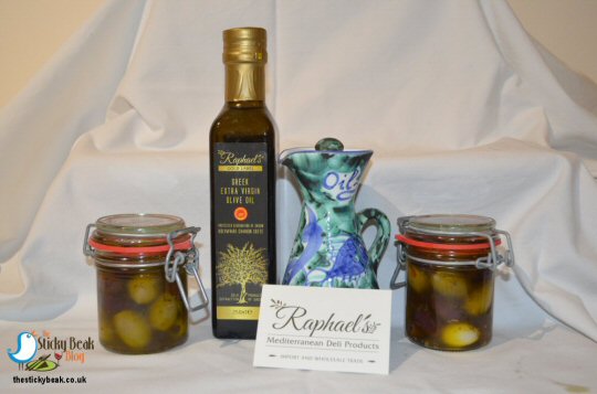 Sampling Products From Raphael's Mediterranean Deli