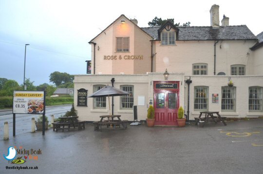 Dinner At The Rose & Crown, Brailsford Near Ashbourne