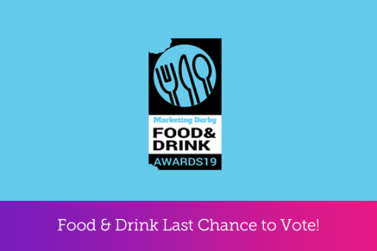 Last Chance To Vote In The Derby Food & Drink Awards