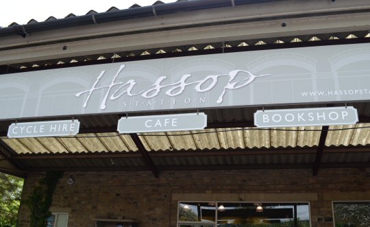 Lunch At Hassop Station near Bakewell