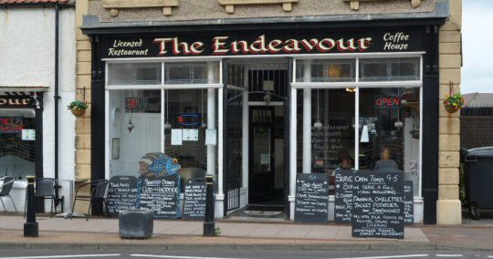 Crab Sandwiches For Lunch at The Endeavour, Newbiggin