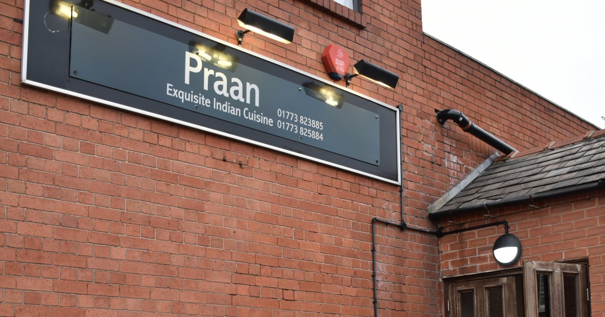 A Return Visit To Praan Indian Restaurant In Belper