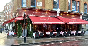 The 'Works Do' At Sergios of Great Titchfield Street, London