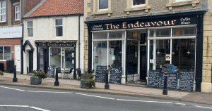 Breakfast At The Endeavour Cafe, Newbiggin, Northumberland