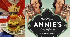 Annie's helps mark Charles III's coronation with a gourmet burger that's fit for a king