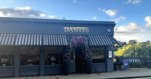 Dinner At Dante's Italian Restaurant In Colinton, Edinburgh