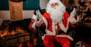 Best Santa In The Peak District Is Flying Back For Afternoon Tea