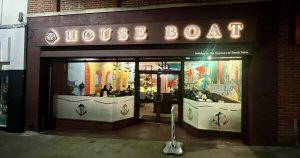 Dinner At The Recently Opened House Boat Restaurant In Derby