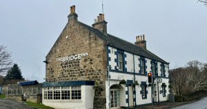 Dinner At The Bridge Inn At Ratho Near Edinburgh