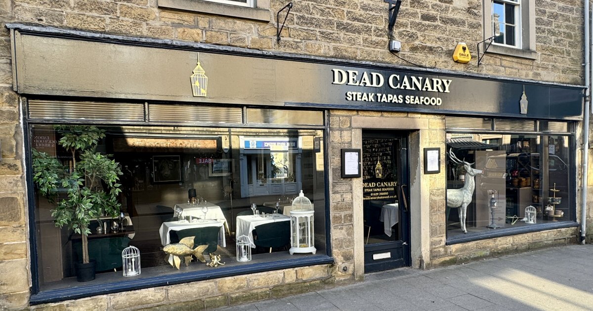 Dinner At The Recently Opened Dead Canary In Bakewell