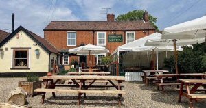 Dinner At The Shoulder Of Mutton, Strumpshaw, Norfolk