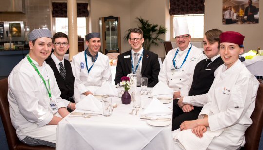 AA Rosette puts Buxton at the top table for teaching restaurants