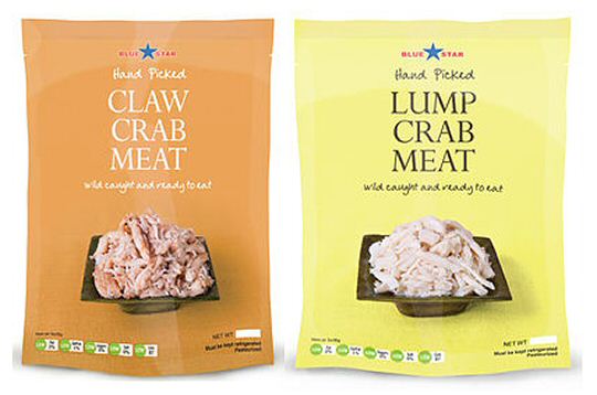 Blue Star Crab Meat From Strike The Gold Foods