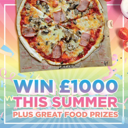 Everyone's A Winner - £1k Pizza Prize Aims To Surprise and Delight in Nottingham