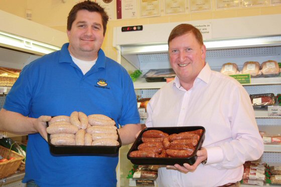 Croots Farm Shop's sausages hailed as 