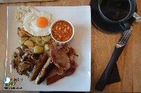 Breakfast At The 1958 Coffee House in Underwood