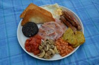 A Full English Breakfast Delivered By Somercotes Sunday Dinners